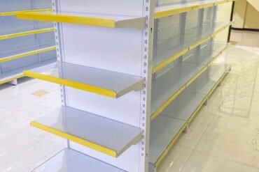pembuatan rak minimarket di sakinah mart pemalang